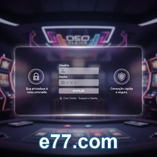 Acesso rápido ao e77.com pelo celular